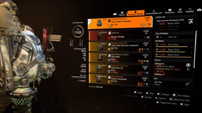 The Division 2 Healer Build Talent