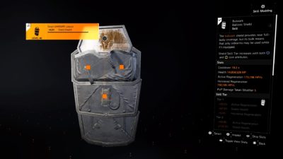 The Division 2 Shield Build