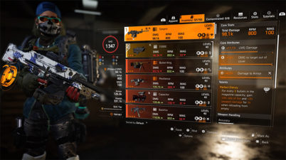 The Division 2 LMG Build