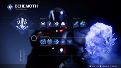 Destiny 2 Titan Stasis Build (The God of Crystals) Details 2