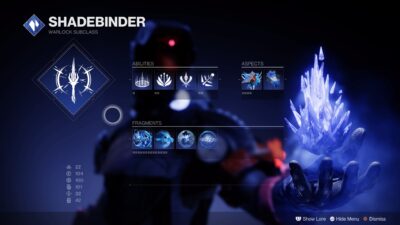 Destiny 2 Warlock Shadebinder Build Details 2