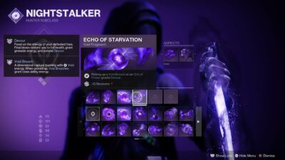 Destiny 2 Hunter Echo of-Starvation
