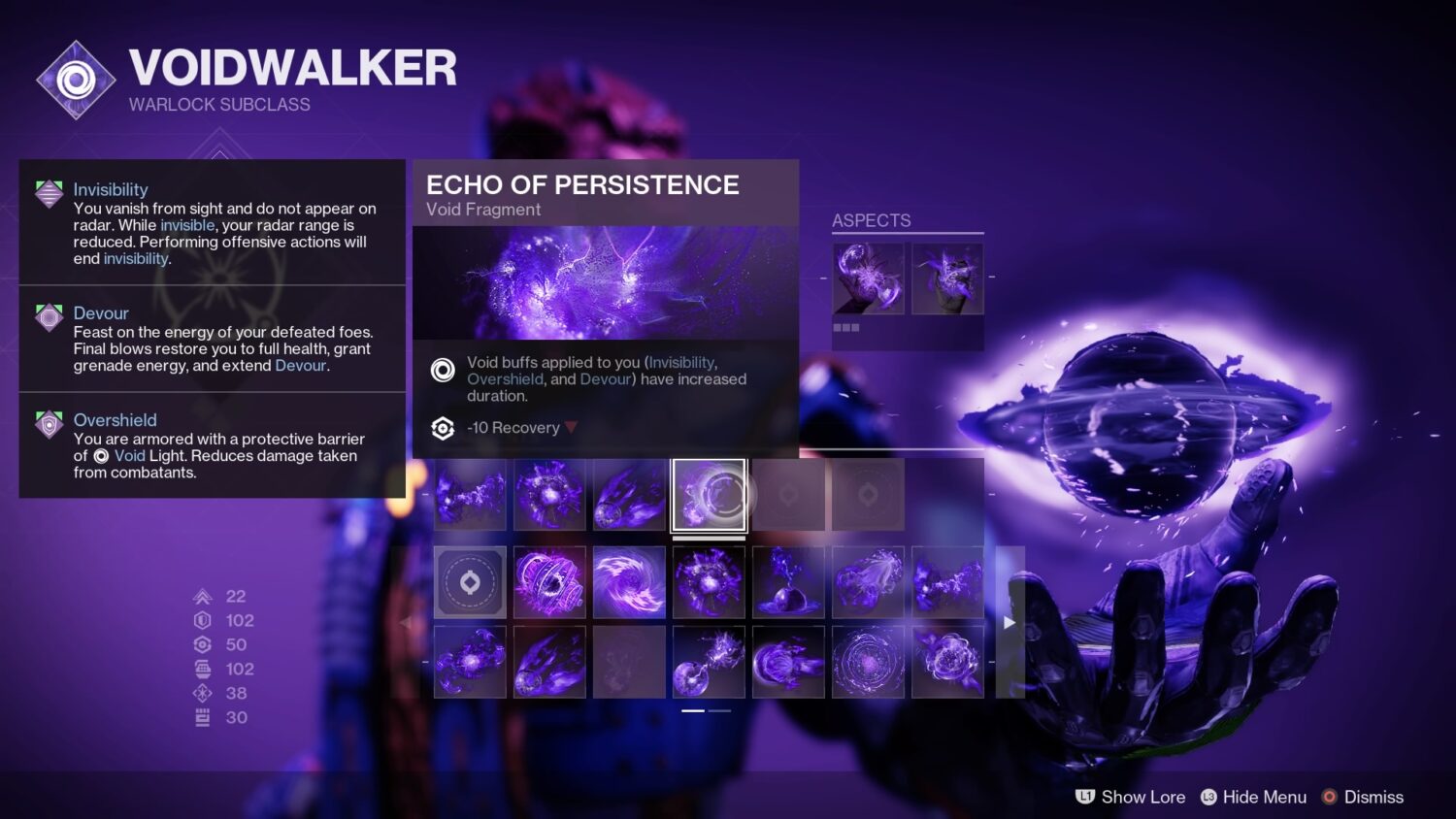 Destiny 2 Void Warlock Build (The Void God) - Play Ludos
