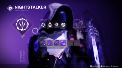 Destiny 2 Void Hunter Build (The Mothkeeper) Details 2